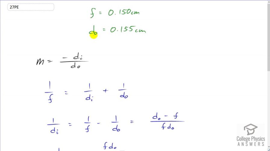 OpenStax College Physics, Chapter 26, Problem 27 (PE) video thumbnail