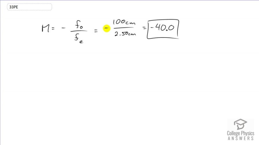 OpenStax College Physics, Chapter 26, Problem 33 (PE) video thumbnail