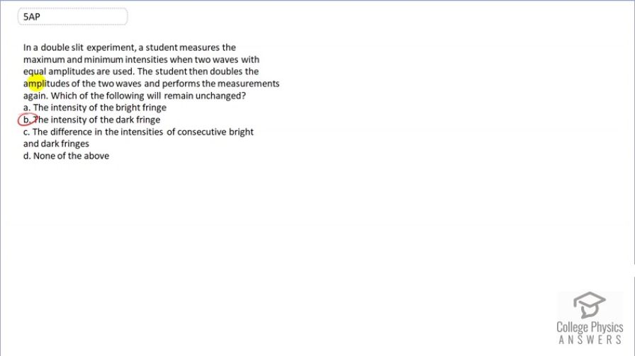 OpenStax College Physics, Chapter 27, Problem 5 (AP) video thumbnail