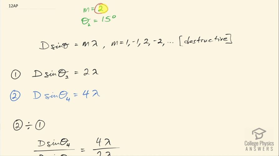 OpenStax College Physics, Chapter 27, Problem 12 (AP) video thumbnail