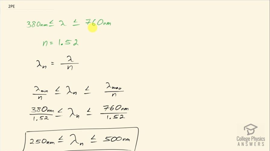 OpenStax College Physics, Chapter 27, Problem 2 (PE) video thumbnail