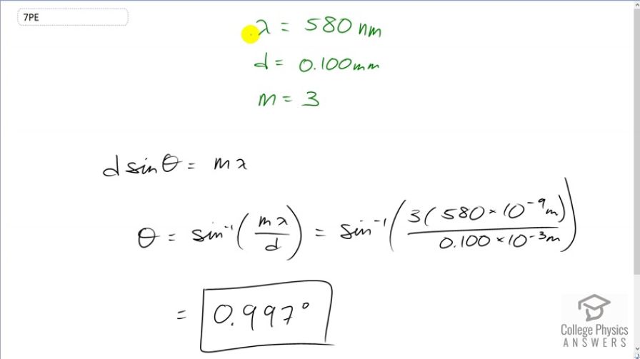 OpenStax College Physics, Chapter 27, Problem 7 (PE) video thumbnail