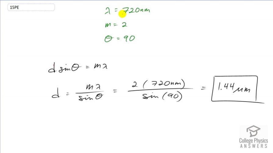 OpenStax College Physics, Chapter 27, Problem 15 (PE) video thumbnail