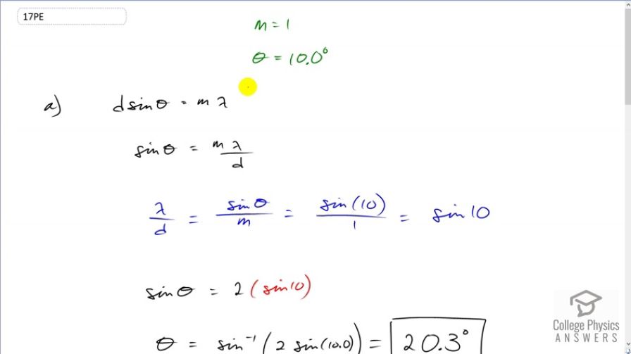 OpenStax College Physics, Chapter 27, Problem 17 (PE) video thumbnail