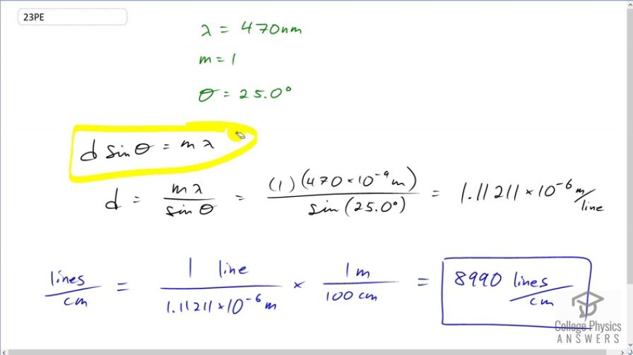 OpenStax College Physics, Chapter 27, Problem 23 (PE) video thumbnail