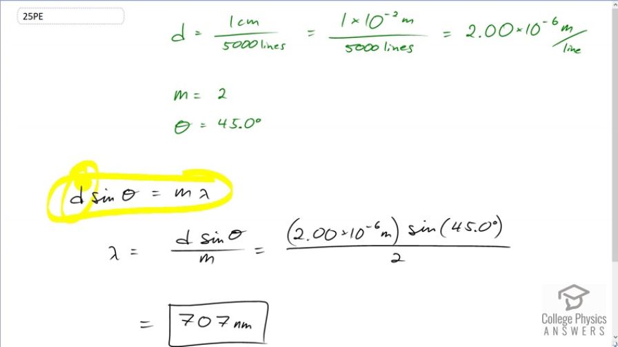 OpenStax College Physics, Chapter 27, Problem 25 (PE) video thumbnail