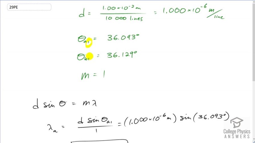 OpenStax College Physics, Chapter 27, Problem 29 (PE) video thumbnail