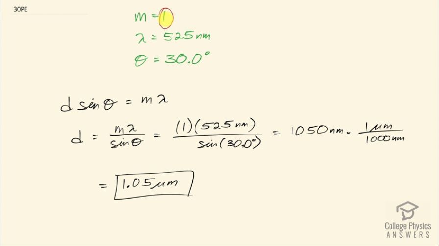 OpenStax College Physics, Chapter 27, Problem 30 (PE) video thumbnail