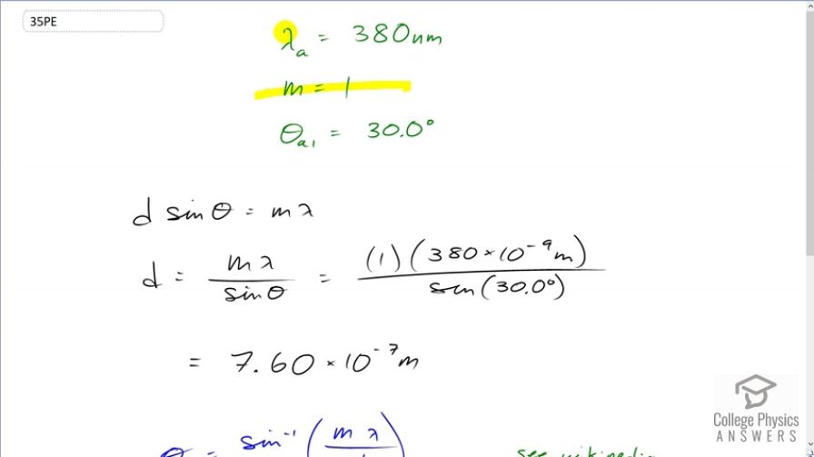 OpenStax College Physics, Chapter 27, Problem 35 (PE) video thumbnail