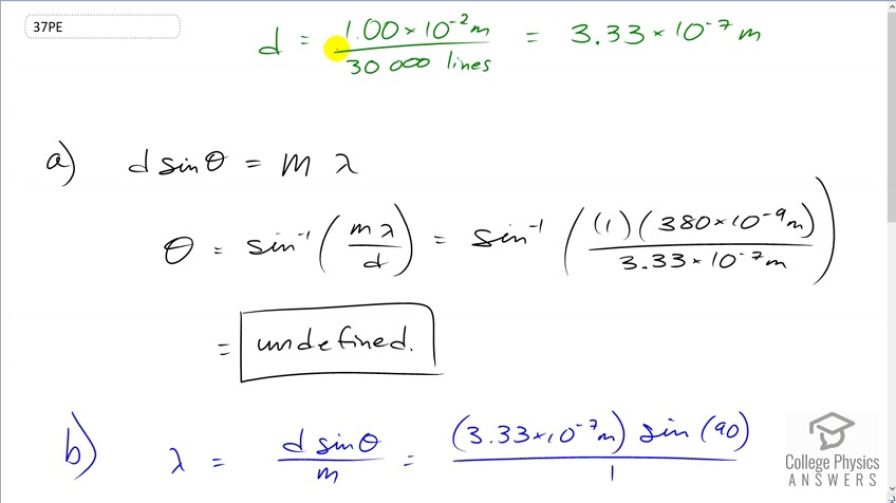 OpenStax College Physics, Chapter 27, Problem 37 (PE) video thumbnail