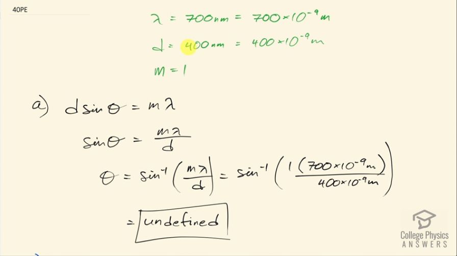 OpenStax College Physics, Chapter 27, Problem 40 (PE) video thumbnail