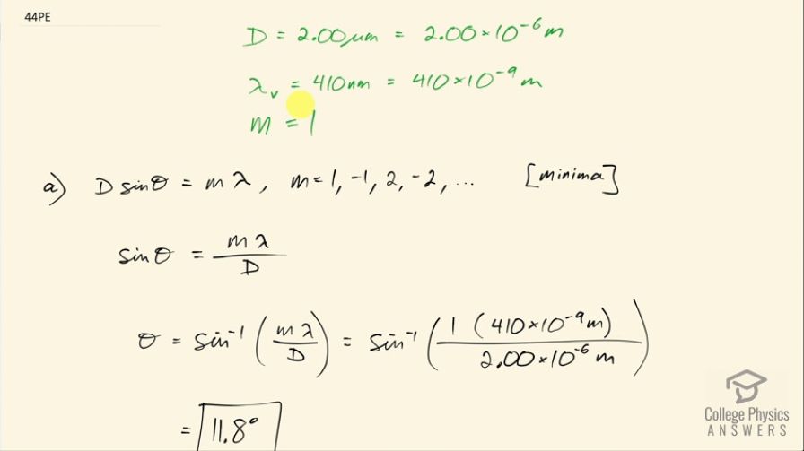 OpenStax College Physics, Chapter 27, Problem 44 (PE) video thumbnail