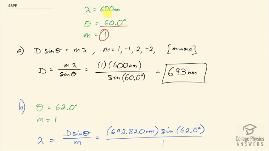 OpenStax College Physics, Chapter 27, Problem 46 (PE) video thumbnail