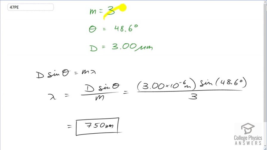 OpenStax College Physics, Chapter 27, Problem 47 (PE) video thumbnail