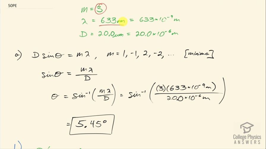 OpenStax College Physics, Chapter 27, Problem 50 (PE) video thumbnail