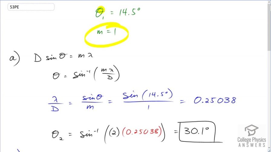 OpenStax College Physics, Chapter 27, Problem 53 (PE) video thumbnail