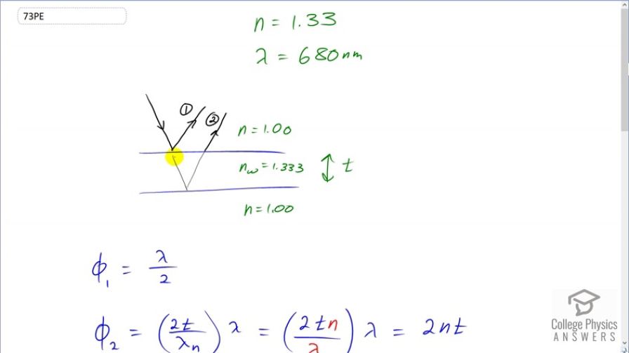 OpenStax College Physics, Chapter 27, Problem 73 (PE) video thumbnail