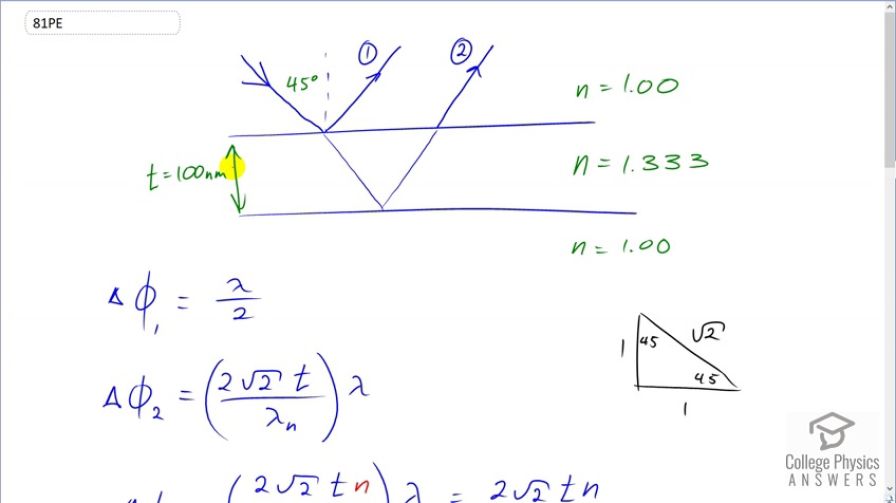 OpenStax College Physics, Chapter 27, Problem 81 (PE) video thumbnail