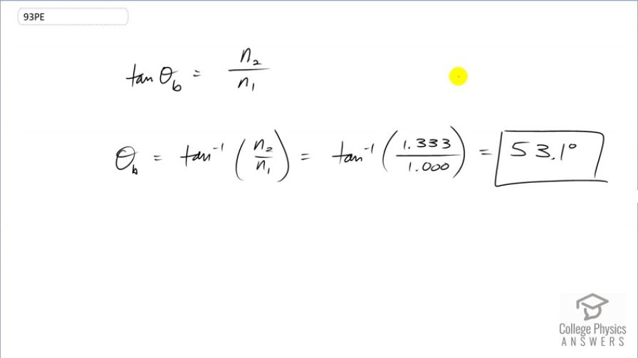 OpenStax College Physics, Chapter 27, Problem 93 (PE) video thumbnail