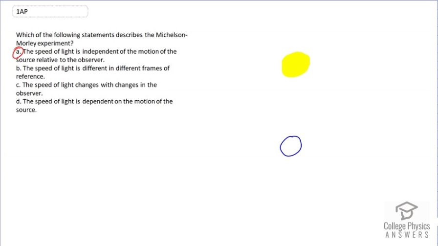 OpenStax College Physics, Chapter 28, Problem 1 (AP) video thumbnail