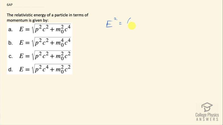 OpenStax College Physics, Chapter 28, Problem 6 (AP) video thumbnail