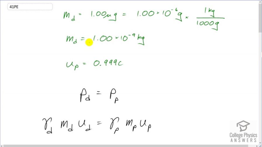 OpenStax College Physics, Chapter 28, Problem 41 (PE) video thumbnail