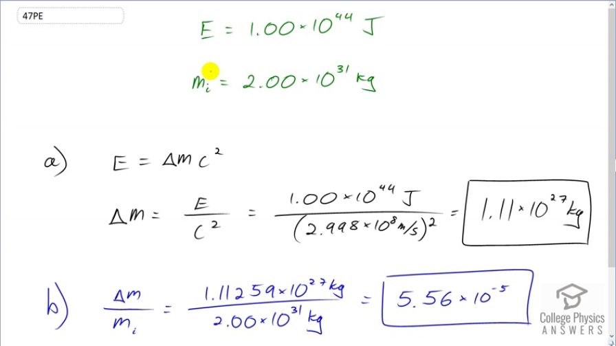 OpenStax College Physics, Chapter 28, Problem 47 (PE) video thumbnail