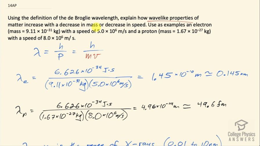 OpenStax College Physics, Chapter 29, Problem 14 (AP) video thumbnail