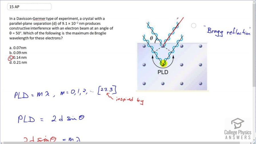 OpenStax College Physics, Chapter 29, Problem 15 (AP) video thumbnail