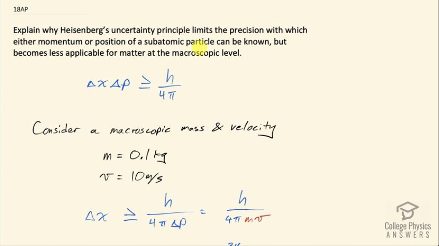 OpenStax College Physics, Chapter 29, Problem 18 (AP) video thumbnail