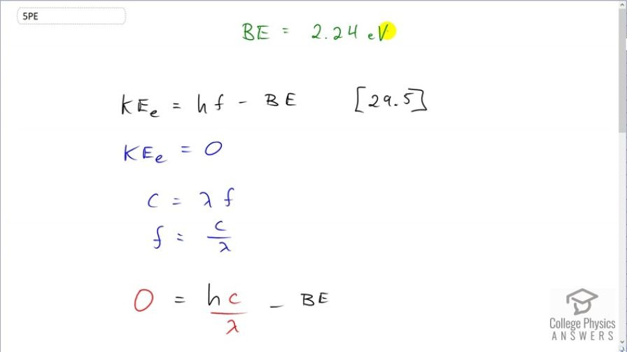 OpenStax College Physics, Chapter 29, Problem 5 (PE) video thumbnail