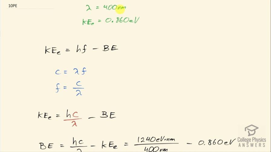 OpenStax College Physics, Chapter 29, Problem 10 (PE) video thumbnail