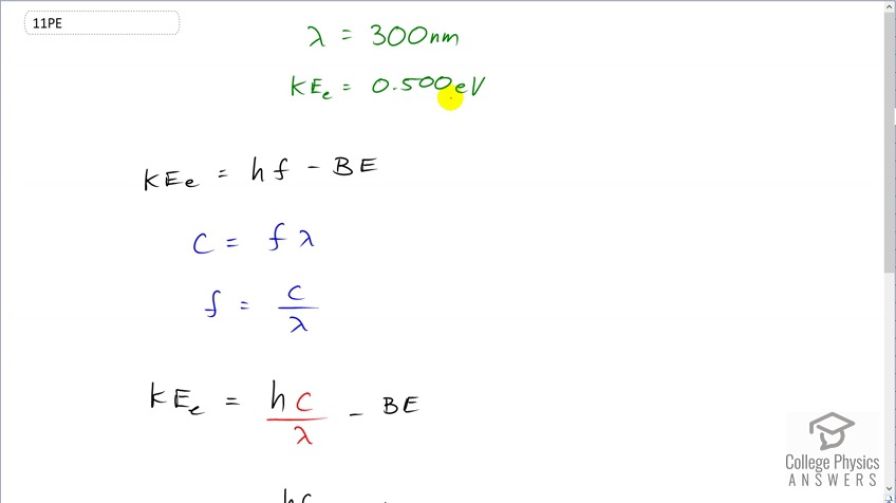 OpenStax College Physics, Chapter 29, Problem 11 (PE) video thumbnail