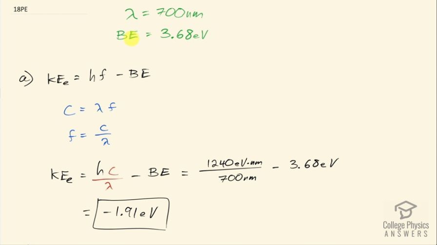 OpenStax College Physics, Chapter 29, Problem 18 (PE) video thumbnail