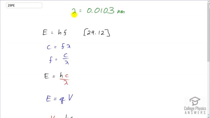 OpenStax College Physics, Chapter 29, Problem 29 (PE) video thumbnail