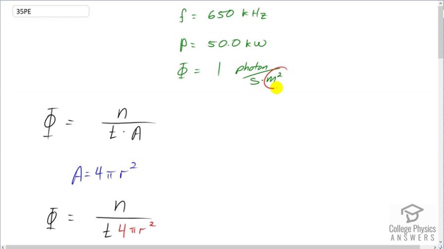 OpenStax College Physics, Chapter 29, Problem 35 (PE) video thumbnail