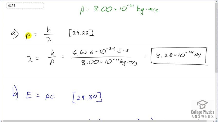 OpenStax College Physics, Chapter 29, Problem 41 (PE) video thumbnail