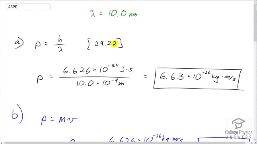 OpenStax College Physics, Chapter 29, Problem 43 (PE) video thumbnail