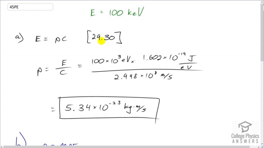 OpenStax College Physics, Chapter 29, Problem 45 (PE) video thumbnail