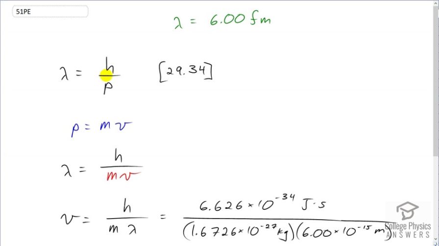 OpenStax College Physics, Chapter 29, Problem 51 (PE) video thumbnail