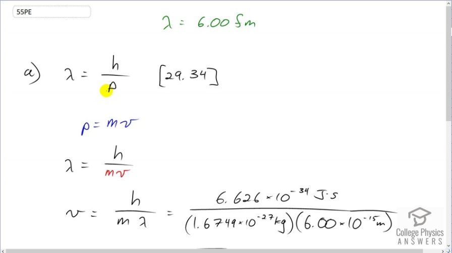 OpenStax College Physics, Chapter 29, Problem 55 (PE) video thumbnail