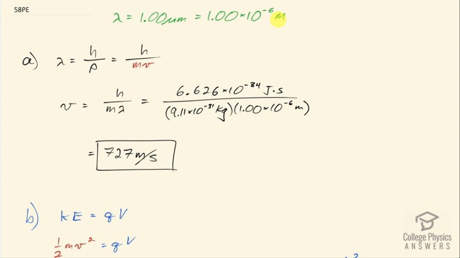 OpenStax College Physics, Chapter 29, Problem 58 (PE) video thumbnail