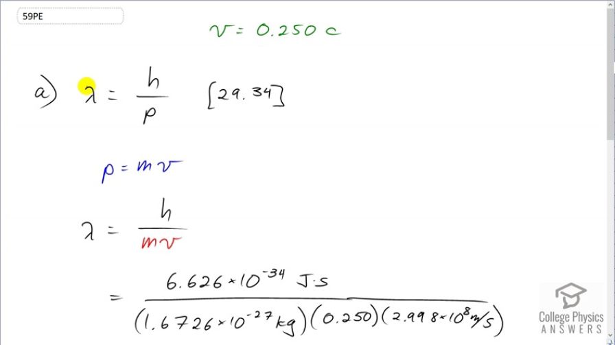 OpenStax College Physics, Chapter 29, Problem 59 (PE) video thumbnail