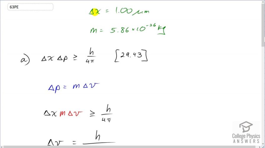 OpenStax College Physics, Chapter 29, Problem 63 (PE) video thumbnail