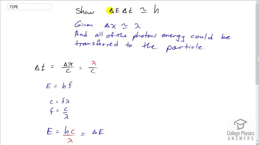 OpenStax College Physics, Chapter 29, Problem 71 (PE) video thumbnail