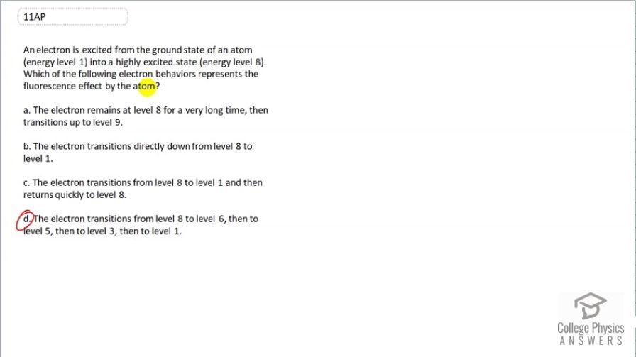 OpenStax College Physics, Chapter 30, Problem 11 (AP) video thumbnail