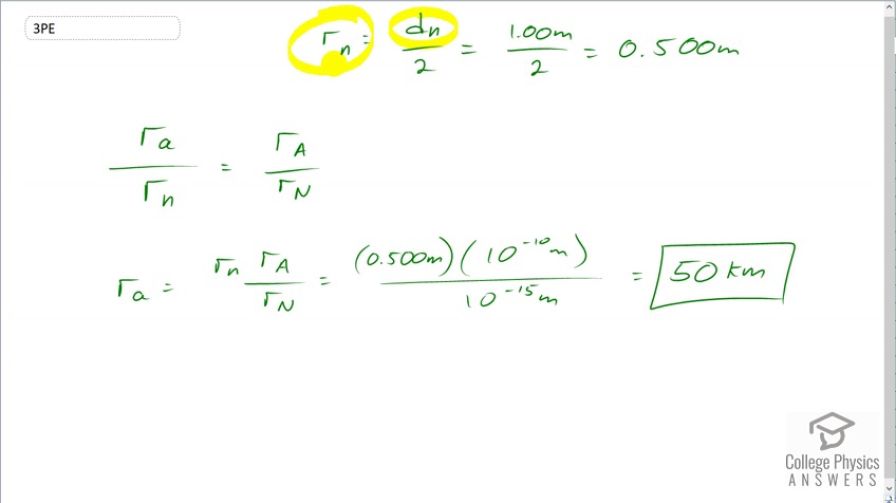 OpenStax College Physics, Chapter 30, Problem 3 (PE) video thumbnail