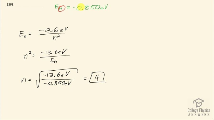 OpenStax College Physics, Chapter 30, Problem 12 (PE) video thumbnail