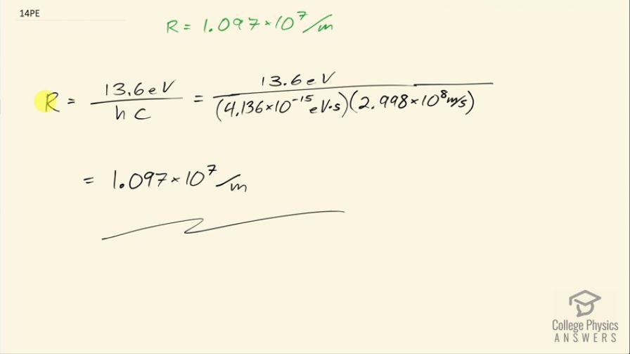 OpenStax College Physics, Chapter 30, Problem 14 (PE) video thumbnail