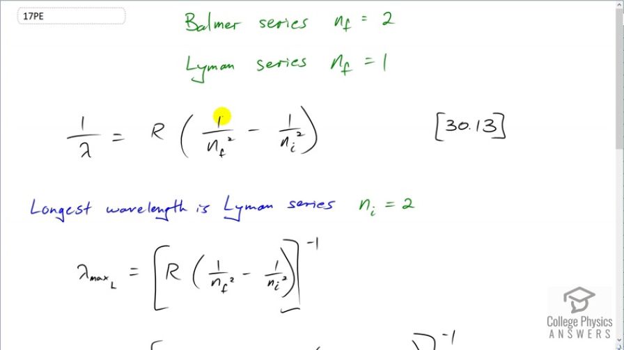 OpenStax College Physics, Chapter 30, Problem 17 (PE) video thumbnail